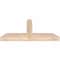 Ekena Millwork Portland Smooth Timber Gable Bracket, Douglas Fir, 36"W x 16"H x 3 1/2"D x 3 1/2"F, 11/12 Pitch GBW036X16X0404POR00SDF - alternate 4